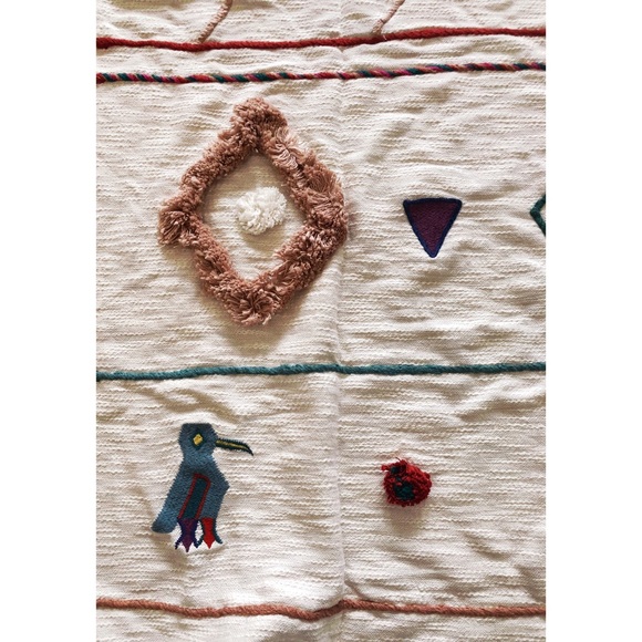 NWT ANTHROPOLOGIE Textured Varenya Throw Blanket - Picture 5 of 7